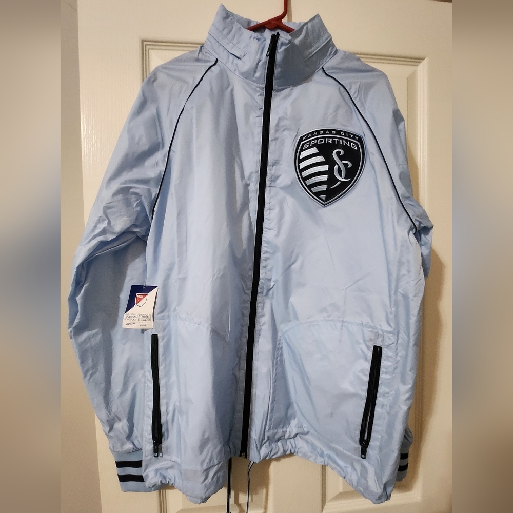 Sporting Kansas City ripstop windbreaker jacket